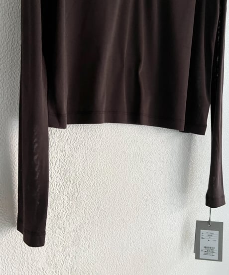 ♦️春物限定SALE♦️PRIORITY / シアーヘンリーネックPO