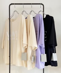 PRIORITY / 5ブ袖ワイドTシャツ