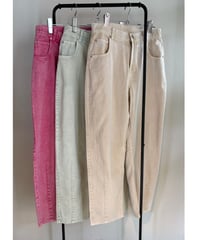 ♦️SALE♦️NOUQUE/ ピグメント加工パンツ