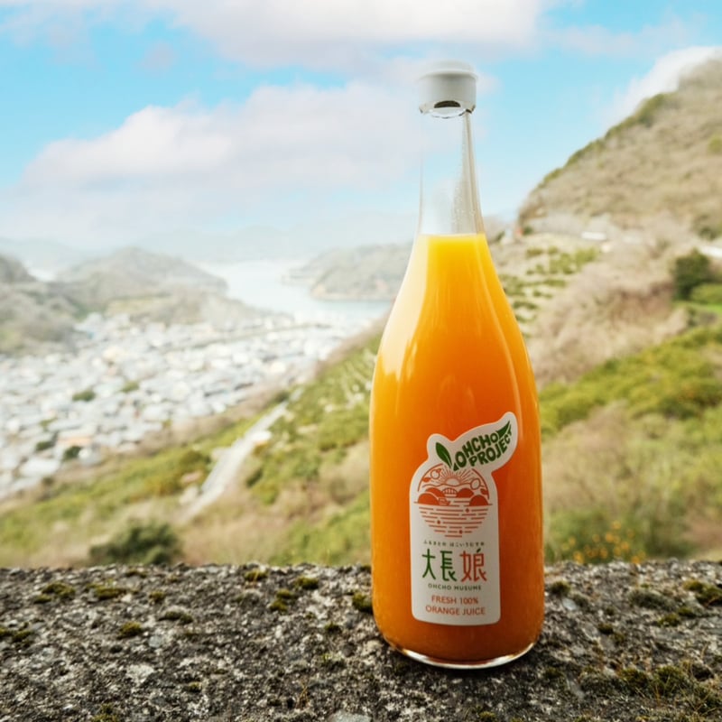 大長娘 100% 蜜柑ジュース 720ml×3本 | 大長プロジェクト