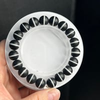 【パンダの工房】天然石パワーストーン黒白瑪瑙ブレスレット