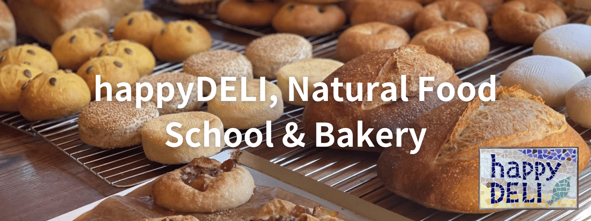 happyDELI, natural food school & bakery cafe