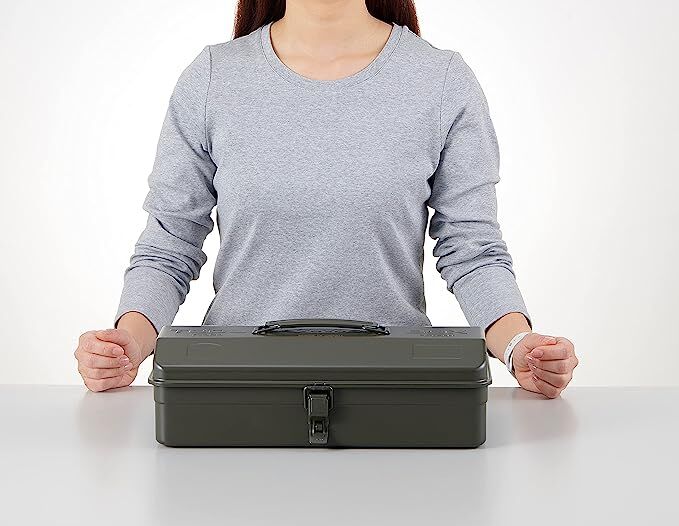 東洋スチール 山型工具箱 Y-350 レッド | クラシノ家具店