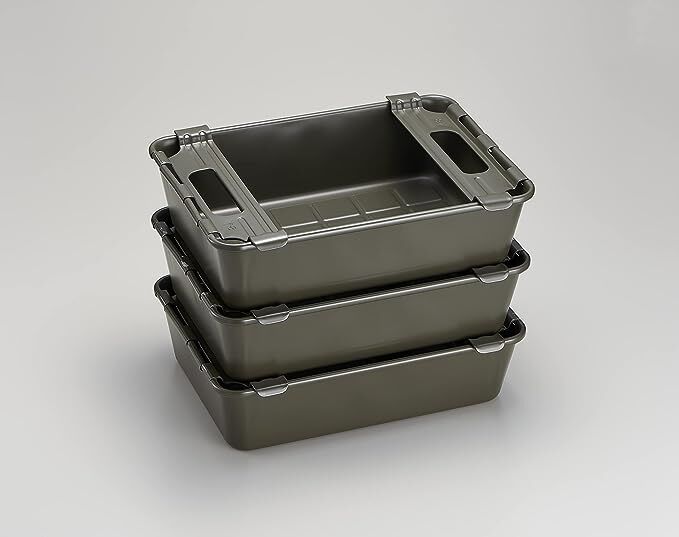 東洋スチール パーツボックス M-8 ブラック | クラシノ家具店