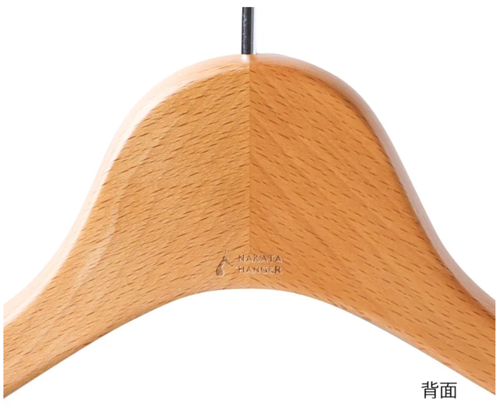 NAKATAハンガー ジャケットハンガー AUT-06(Men's)W420 アーモンド |