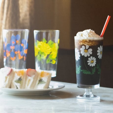 アデリアレトロ　脚付きグラス　アデリアラプソディー