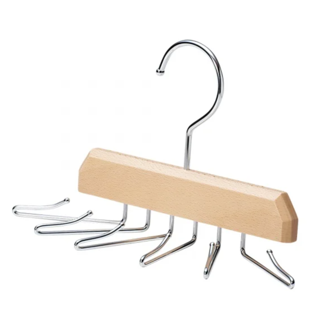 NAKATA HANGER ジャケットハンガー3本＋ネクタイハンガー NAKATAハンガー ネクタイハンガー ナチュラル | クラシノ家具店