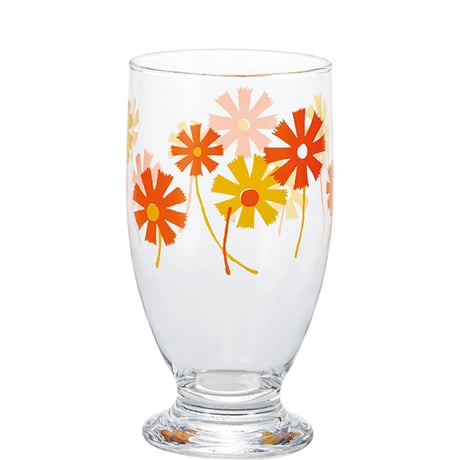 アデリアレトロ　台付きグラス　アリス