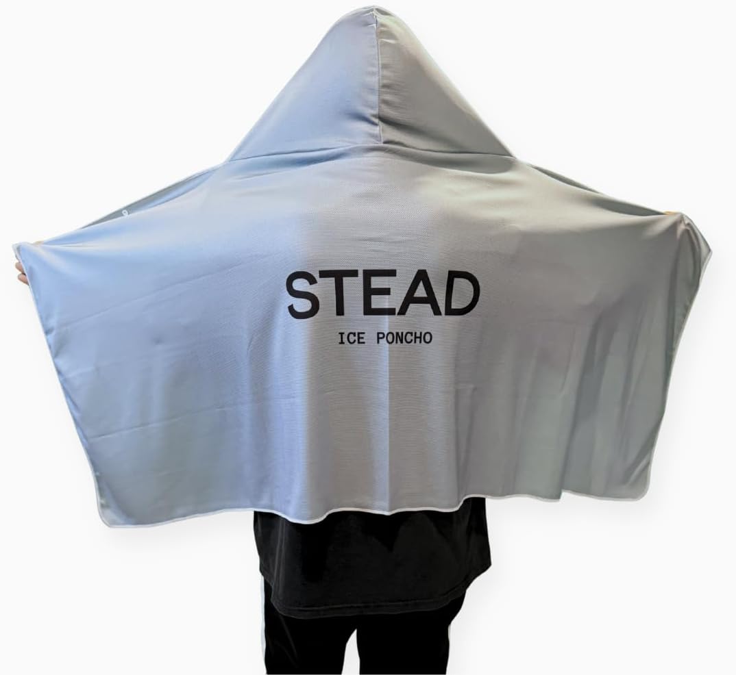 STEAD】冷感アイスポンチョ｜通販の虎で話題沸騰中 熱中症対策