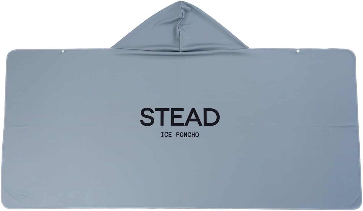 ⭐︎STEAD⭐︎冷感アイスポンチョ 通販の虎 鬼バズリ　カラー 黒 STEAD】冷感アイスポンチョ｜通販の虎で話題沸騰中 熱中症対策