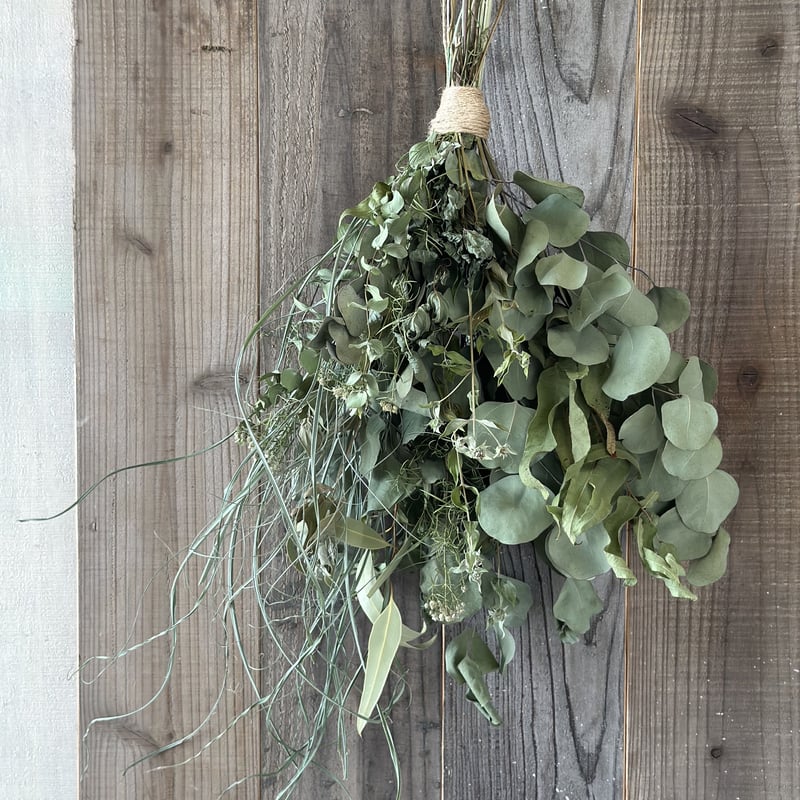 dry-ukagreenユーカリとハーブのグリーンスワッグ | foo