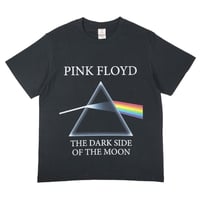 PINK FLOYD（ピンクフロイド）The Dark Side of the Moon Tシャツ　ヴィンテージ風プリント 黒 【新品】