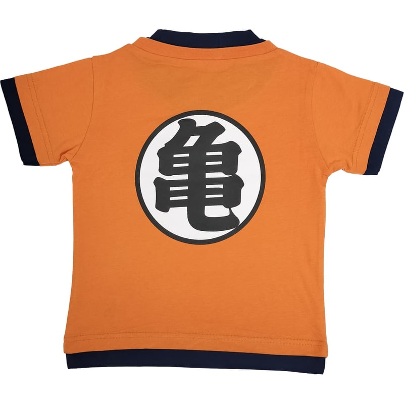 ドラゴンボールZ 道着風 なりきりキッズTシャツ 亀マーク