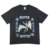METALLICA（メタリカ） FLAMING SKULL Tシャツ ヴィンテージ風プリント