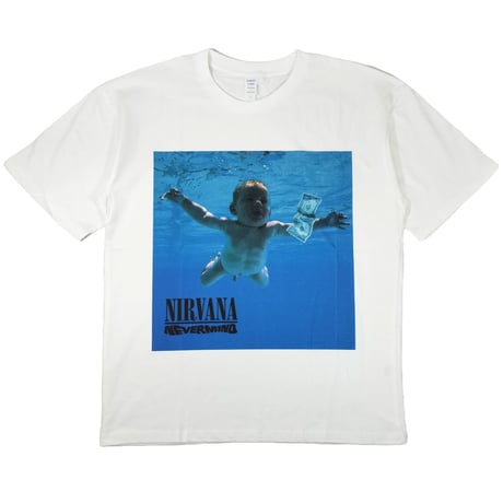 NIRVANA（ニルヴァーナ）NEVERMIND Tシャツ　 白 【新品】