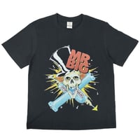 MR. BIG（ミスタービッグ） Tシャツ　ヴィンテージ風プリント 黒 【新品】