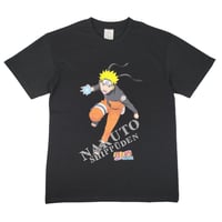NARUTO疾風伝　ナルト螺旋丸 Tシャツ　ブラック