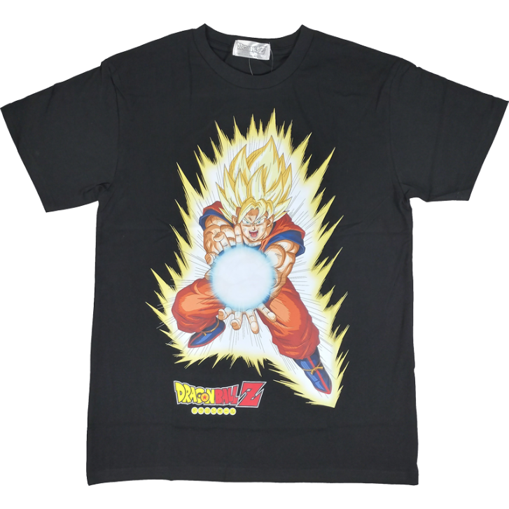 ドラゴンボールZ スーパーサイヤ人悟空 Tシャツ ブラック DRAGONBALL