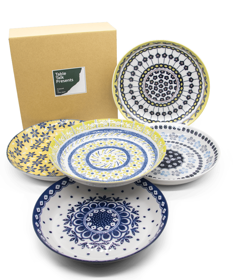 ポタリーフィールド スープカレー皿セット［ギフトセット］ | AWASAKA