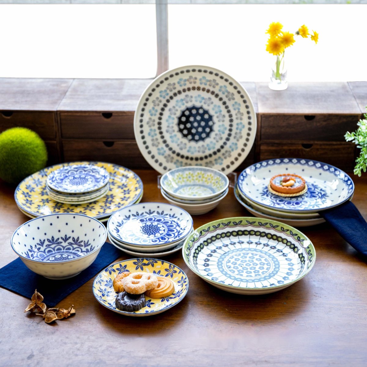 ポタリーフィールド パン皿セット［ギフトセット］ | AWASAKA