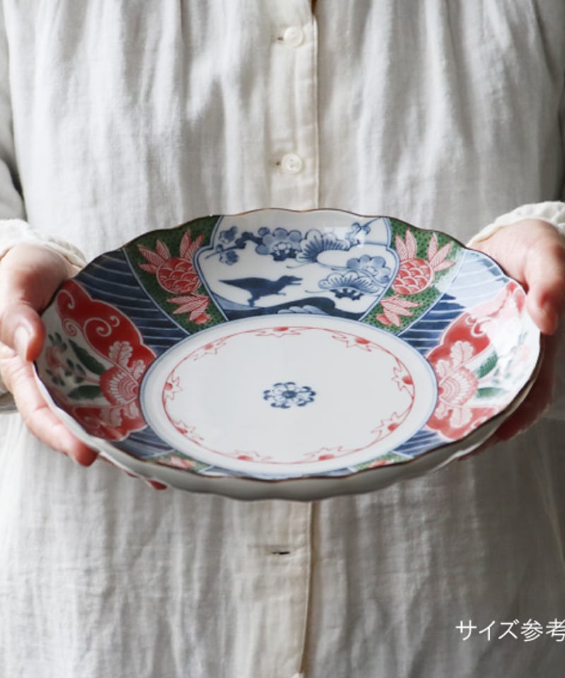 江戸っ子恐竜 良縁竜 大皿 | AWASAKA