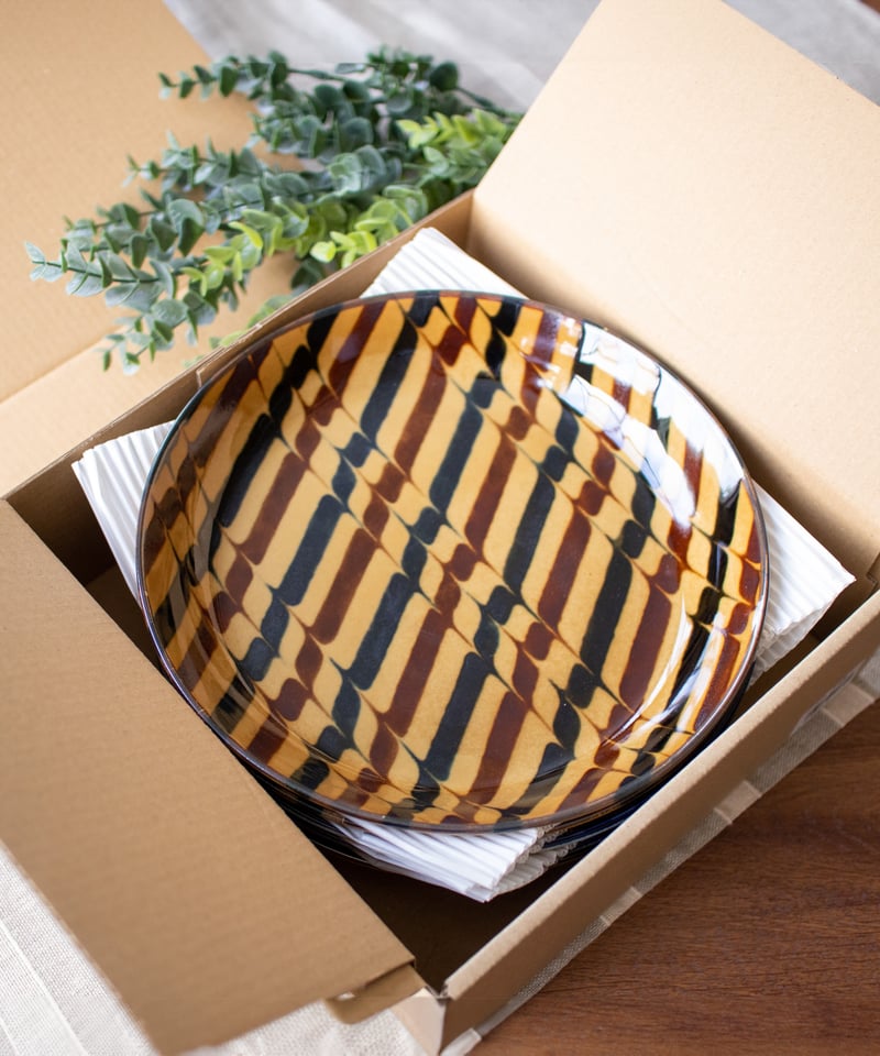 スリップショコラ スープカレー皿セット［ギフトセット］ | AWASAKA