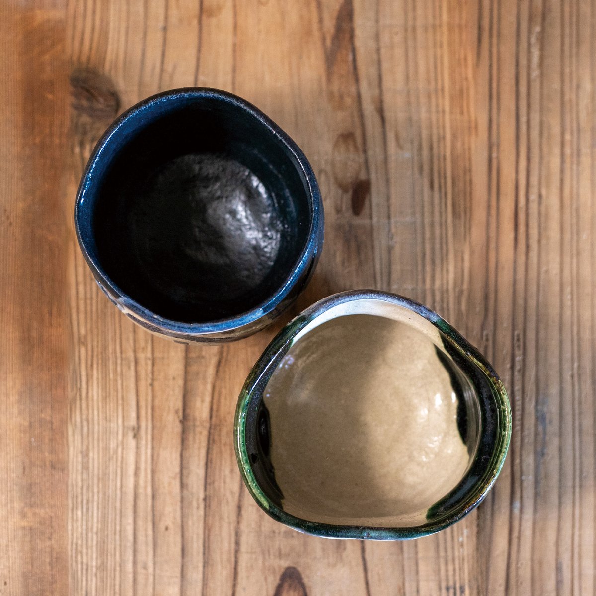 黒織部茶碗　保存箱　MA526 石黒宗麿 黒織部茶碗 | 銀座 黒田陶苑