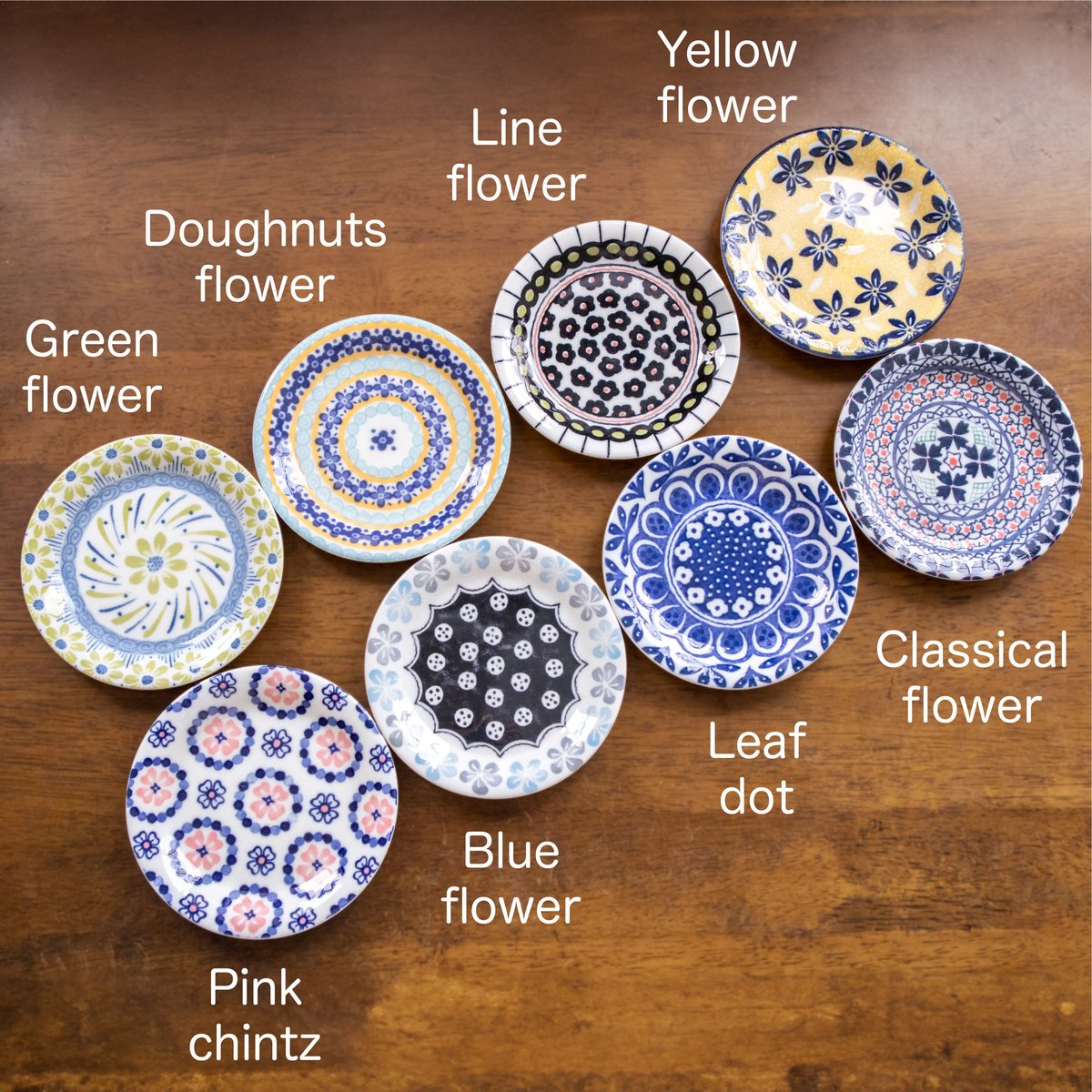 ポタリーフィールド 八客小皿揃（木箱）［ギフトセット］ | AWASAKA