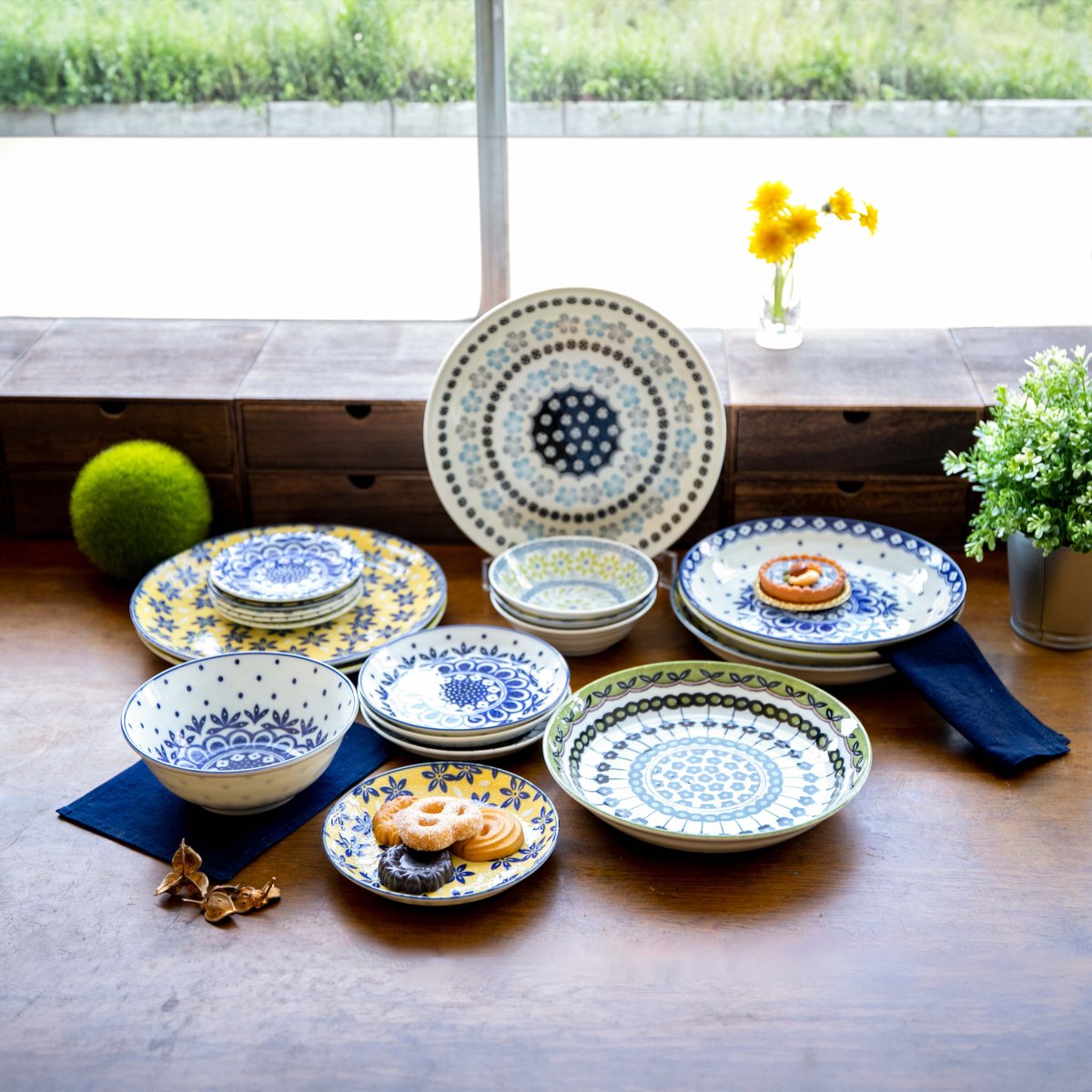 ポタリーフィールド スモールボウルセット［ギフトセット］ | AWASAKA