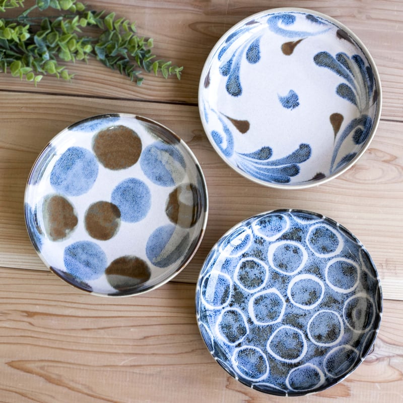 筆青 トリオ パスタボウル［ギフトセット］ | AWASAKA