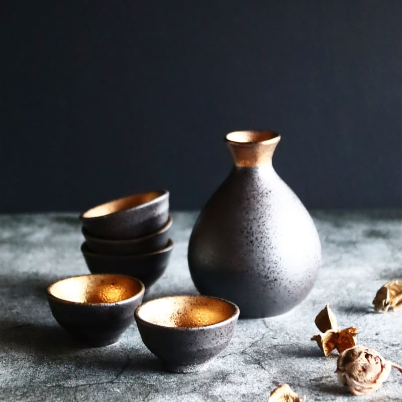 ジャパンゴールド 徳利・平盃 | AWASAKA