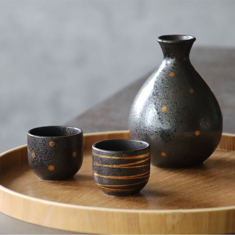 金彩 徳利・盃 | AWASAKA