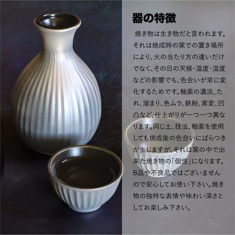 メタルカラー　酒器揃（木箱）[ギフトセット]