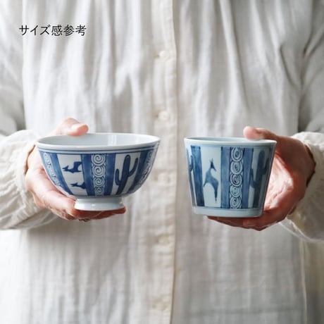 江戸っ子恐竜　双翼竜　そば千代口・茶碗