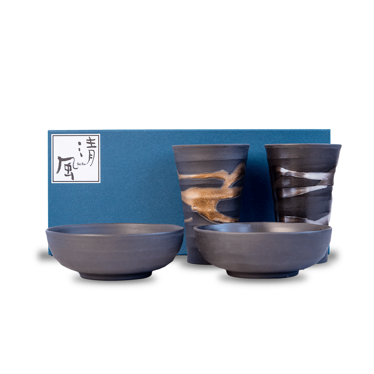 金銀流し おつまみカップペア［ギフトセット］ | AWASAKA