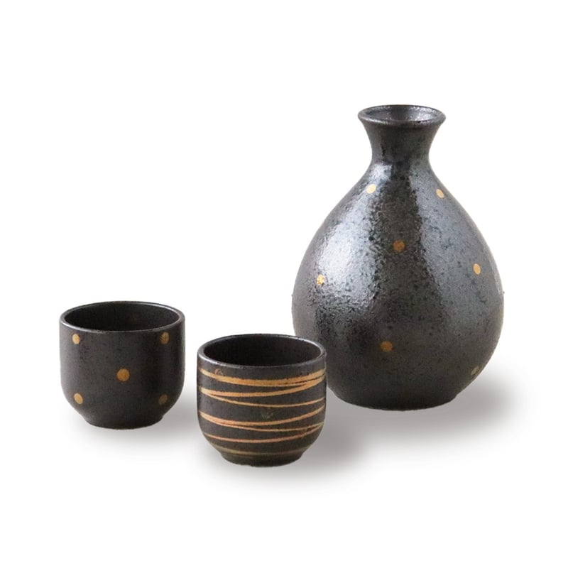 金彩 徳利・盃 | AWASAKA