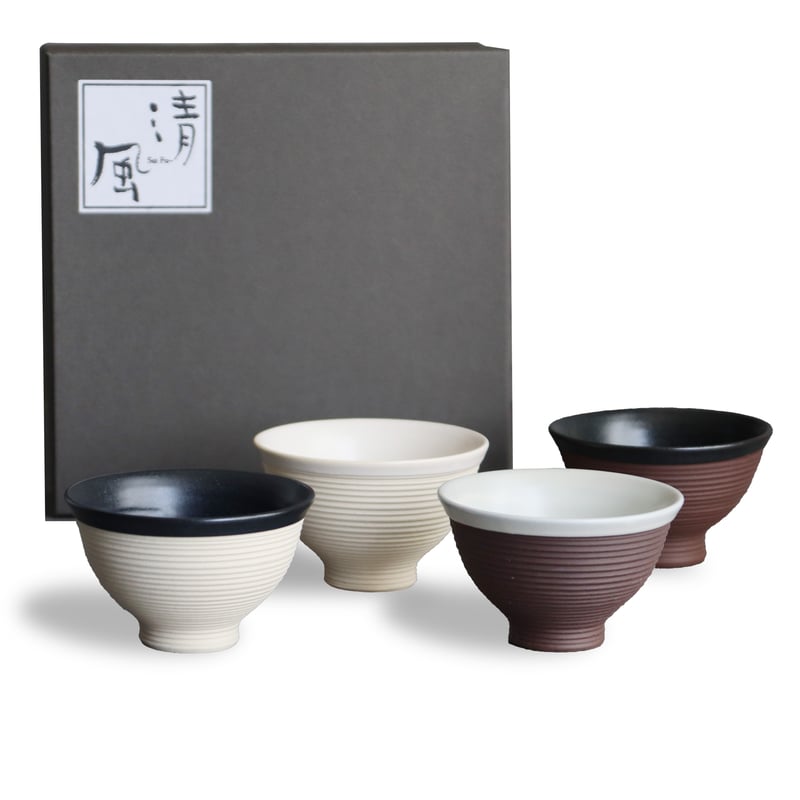 おまとめ専用ページ　陶器4客 千段 茶々四季揃（4客セット）［ギフトセット］ | AWASAKA