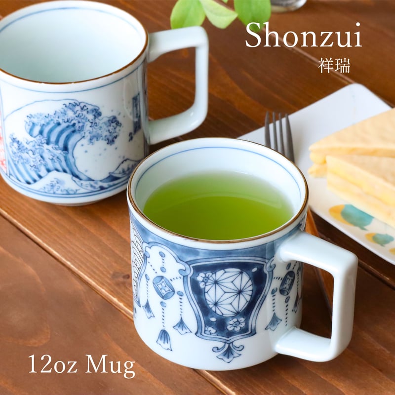Shonzui 染付 12ozマグ | AWASAKA