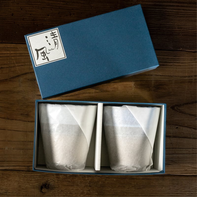 うのふ金彩 フリーカップペア［ギフトセット］ | AWASAKA