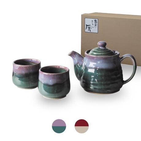 シンシャ・グレーズ　和ポット茶器揃［ギフトセット］