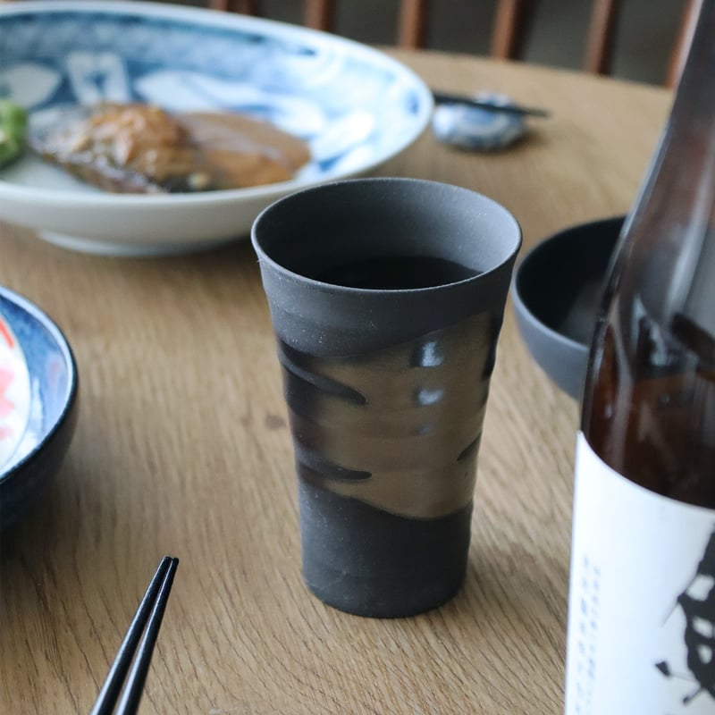 金銀流し ほろ酔いカップペア（木箱）［ギフトセット］ | AWASAKA