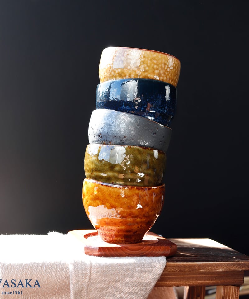 五釉 はんなり碗揃［ギフトセット］ | AWASAKA