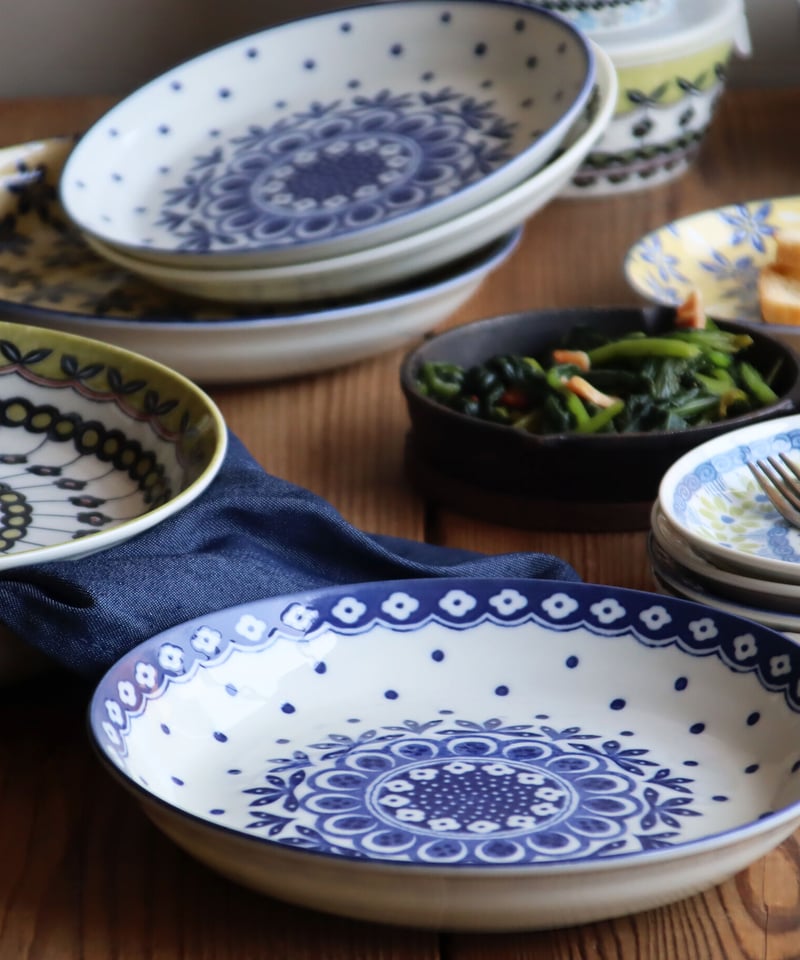 ポタリーフィールド スープカレー皿セット［ギフトセット］ | AWASAKA