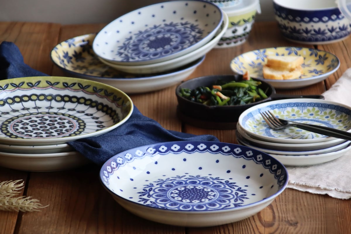 ポタリーフィールド スープカレー皿セット［ギフトセット］ | AWASAKA