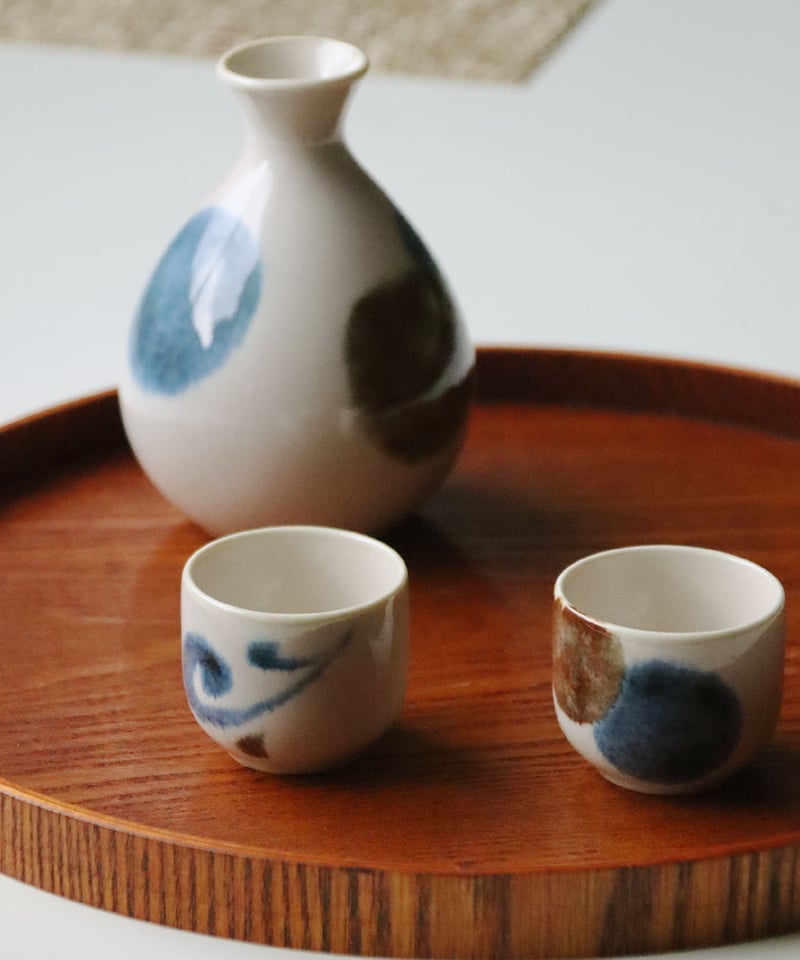 筆青 酒器揃［ギフトセット］ | AWASAKA