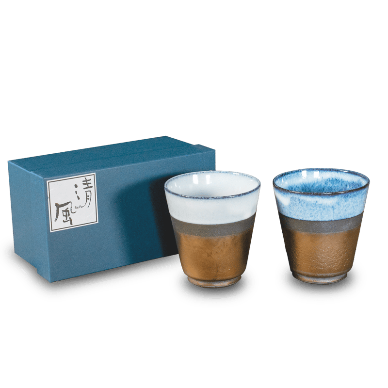 うのふ金彩 フリーカップペア［ギフトセット］ | AWASAKA
