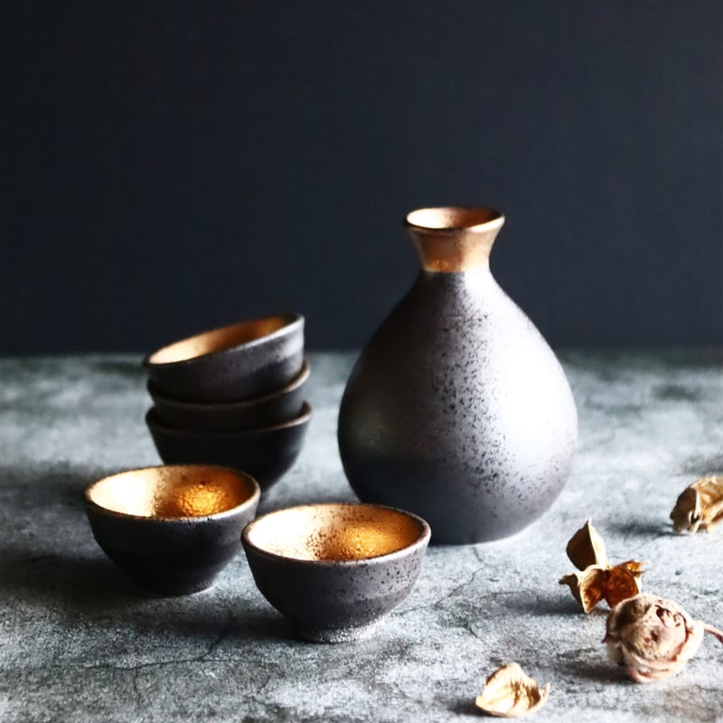 ジャパンゴールド SAKEセット（木箱）［ギフトセット］ | AWASAKA