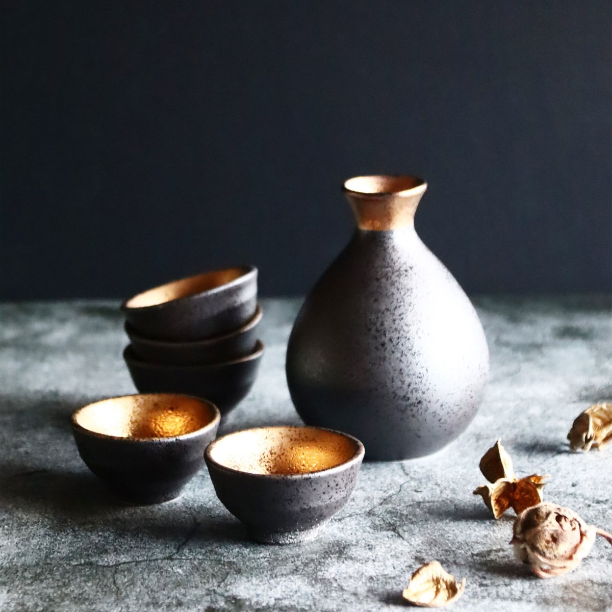 ジャパンゴールド SAKEセット（木箱）［ギフトセット］ | AWASAKA