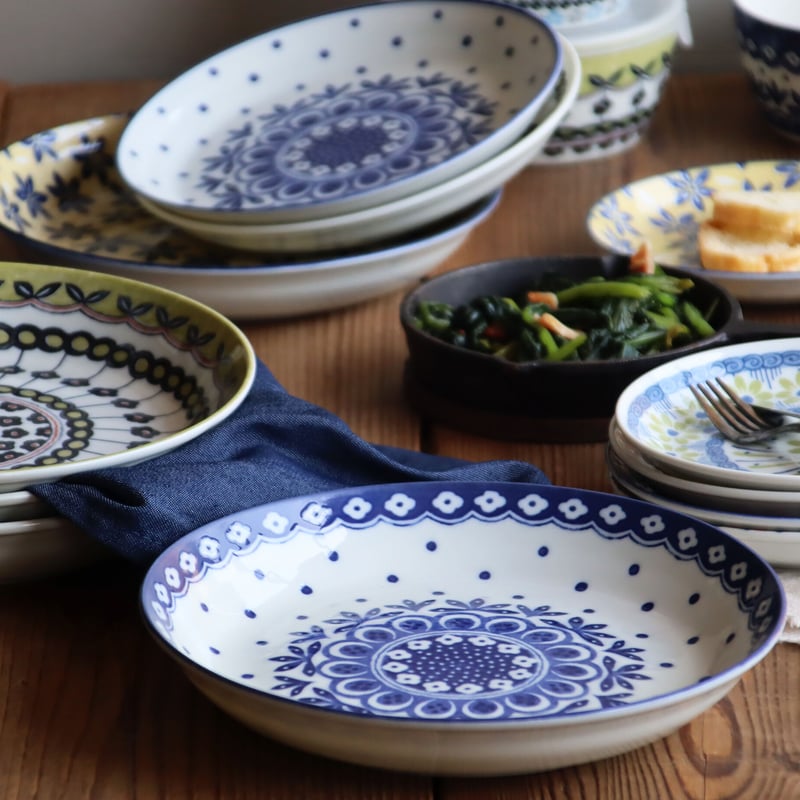 ポタリーフィールド ケーキ皿セット［ギフトセット］ | AWASAKA