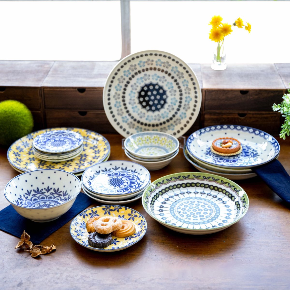 ポタリーフィールド スープカレー皿セット［ギフトセット］ | AWASAKA